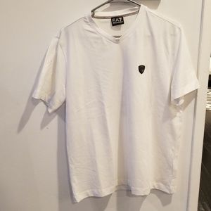 Emporio Armani white t shirt